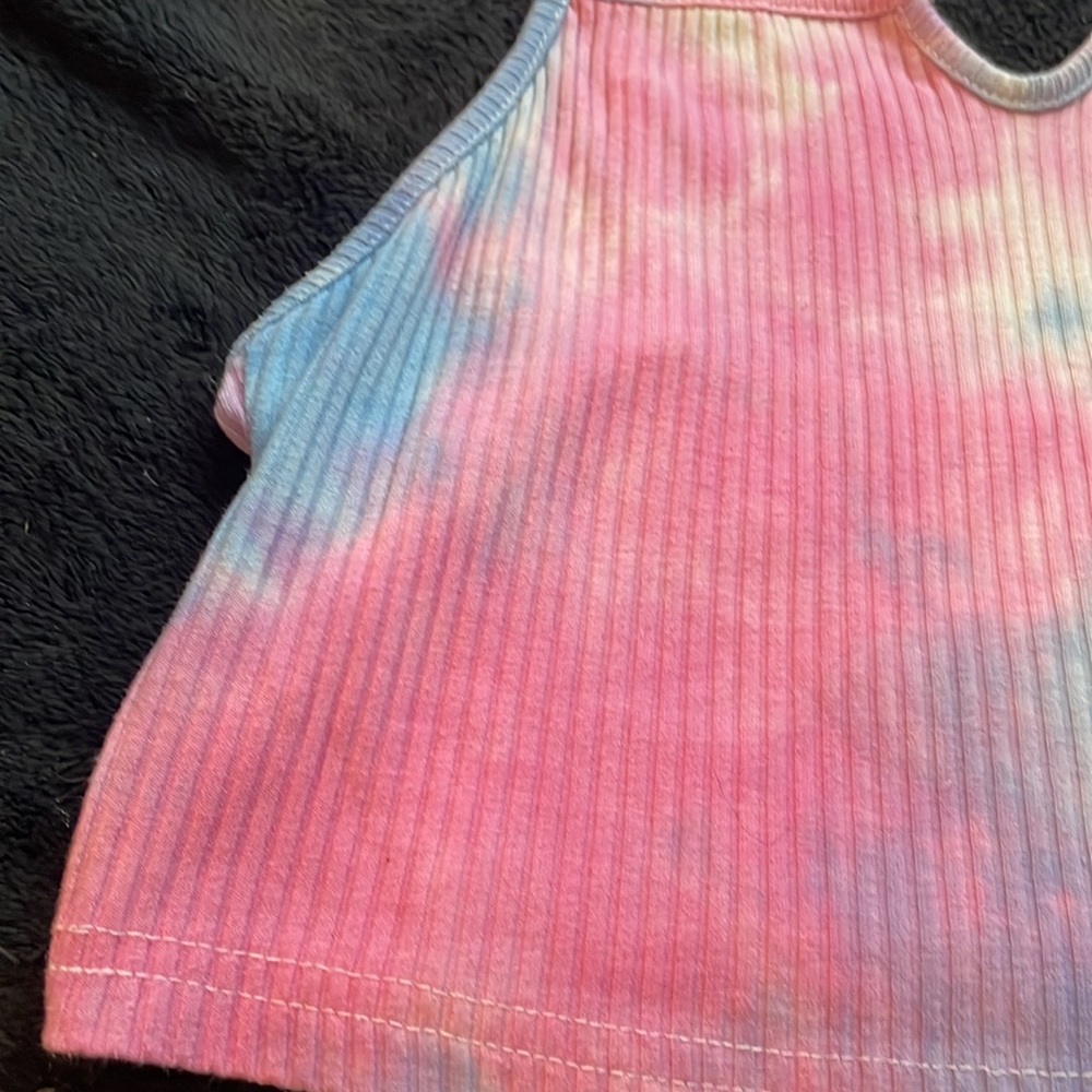 Tie-Dye Rib Knit Cami - Picture 6 of 8